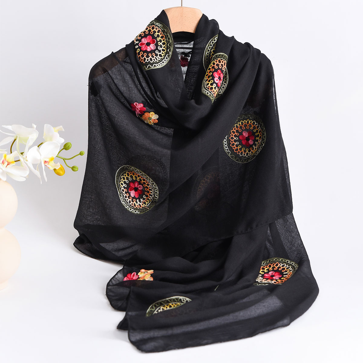 New Ethnic Fashion - Verão novo leve respirável algodão e