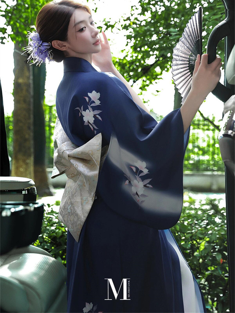Ethnic Wear Model Fashion - Versão Aprimorada do Vestido Tradicional Japonês