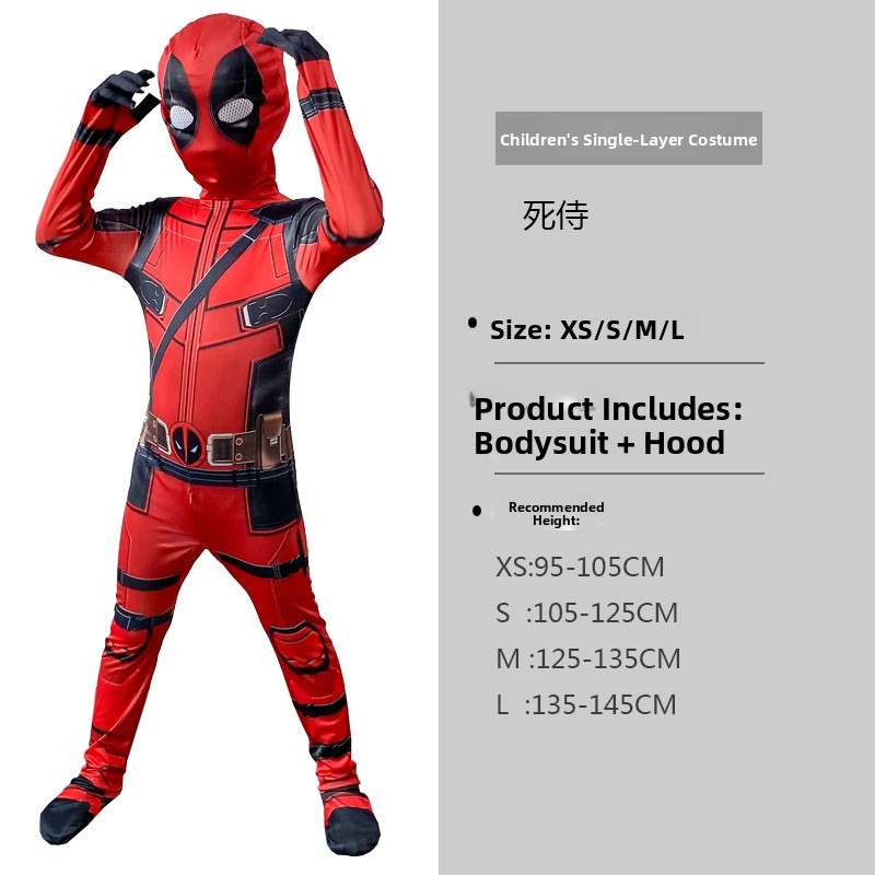 Ethnic Wear - Nova Roupa Justa Estilo Musculoso Deadpool