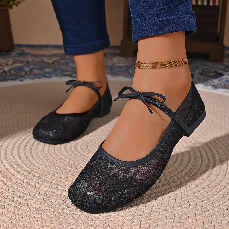 Ethnic Fashion Walk - Sapatos femininos de balé para primavera/verão,