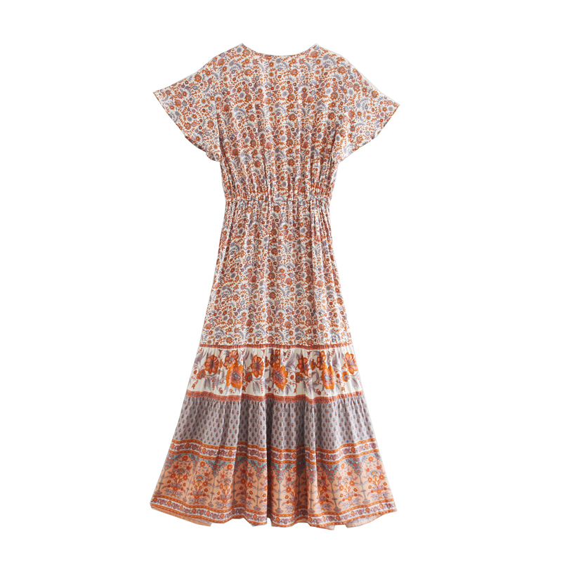Vestido Feminino WMDR Wind Jun - Ethnic Wear Model Fashion avaliação e preço