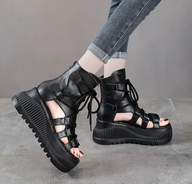 8cm étnico vaca couro genuíno  - Ethnic Modern Fashion avaliação e preço