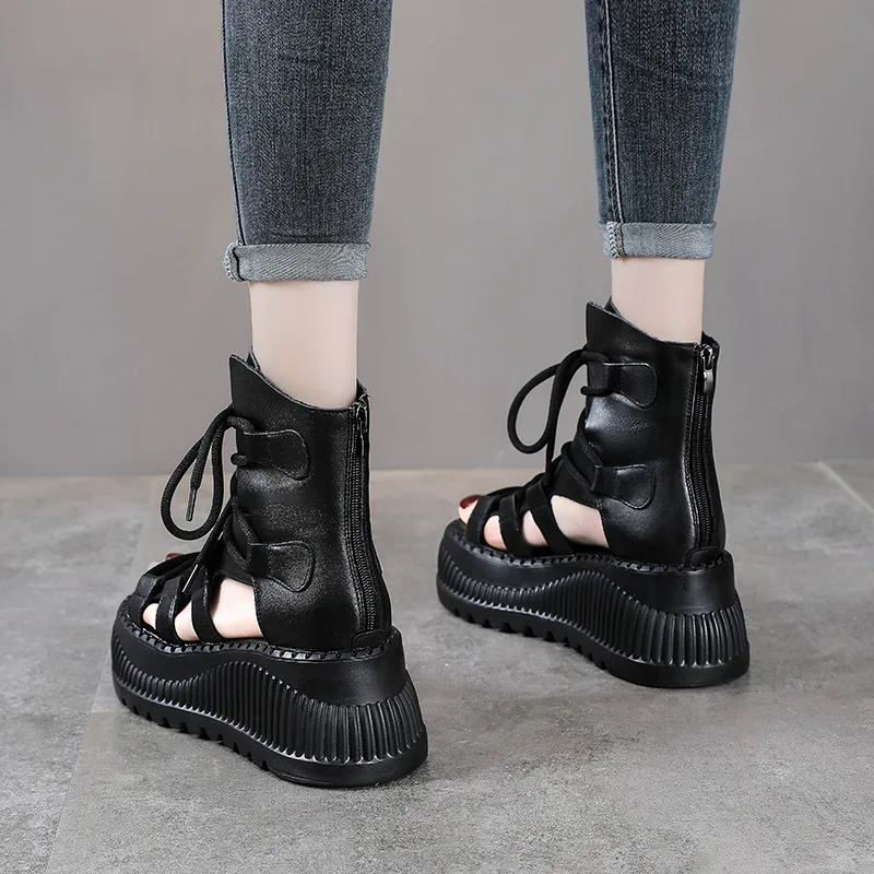 8cm étnico vaca couro genuíno  - Ethnic Modern Fashion avaliação e preço