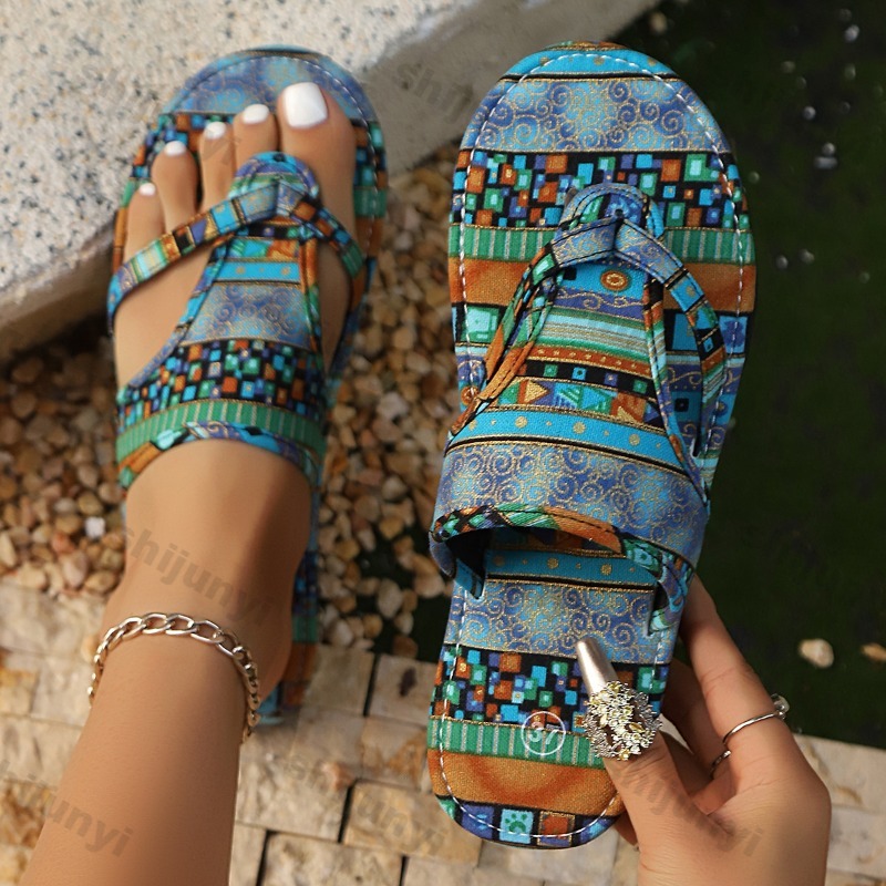Sandálias femininas de tamanho - Ethnic Modern Fashion avaliação e preço