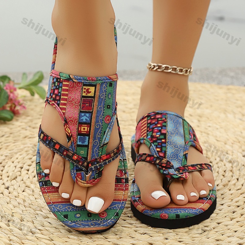 Sandálias femininas de tamanho - Ethnic Modern Fashion avaliação e preço