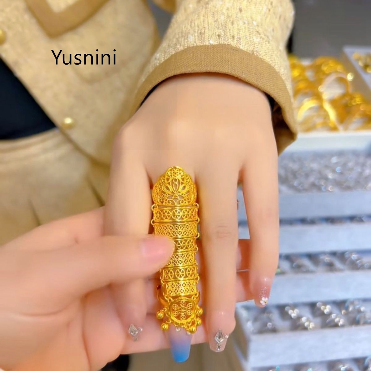 Anel Feminino Banhado a Ouro 2 - Ethnic Modern Fashion avaliação e preço