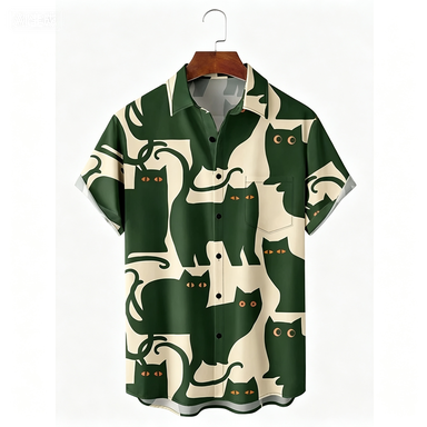 Camisa de Gato com Estampa Flo - Ethnic Clothing & Online Fashion Store Khaadi Us avaliação e preço